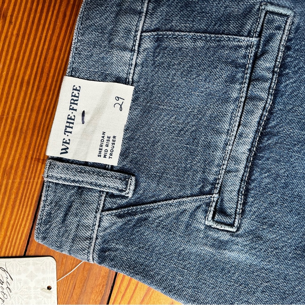 Free People Sheridan Trouser Flare Jeans We The Free - Picture 4 of 5